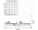 Citation Love Always & Forever